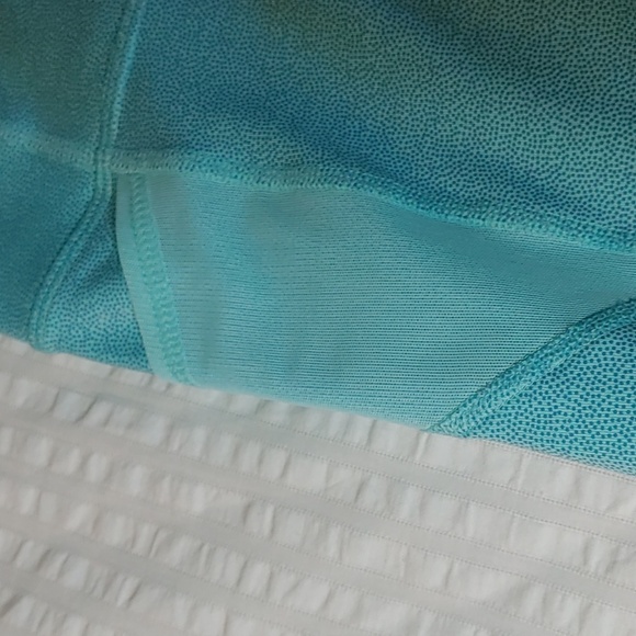 NWT Women's Turquoise Electric Peppermint Biker Shorts XS - Picture 5 of 16